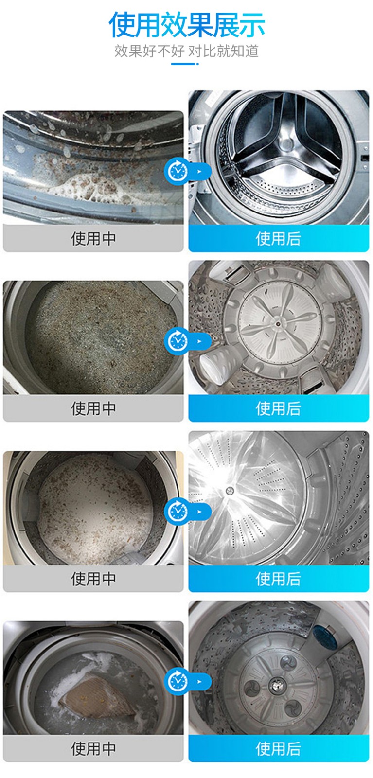 大公鸡洗衣槽清洁块（20颗*12g）240g*14详情图10