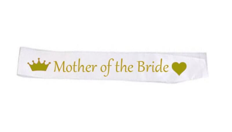 Specializing in the production of gold and silver embossed shoulder straps, etiquette straps, LOGO production, festivals, balls, parties, Bride parties, bachelor parties, makeup parties, Bride to be Specification image