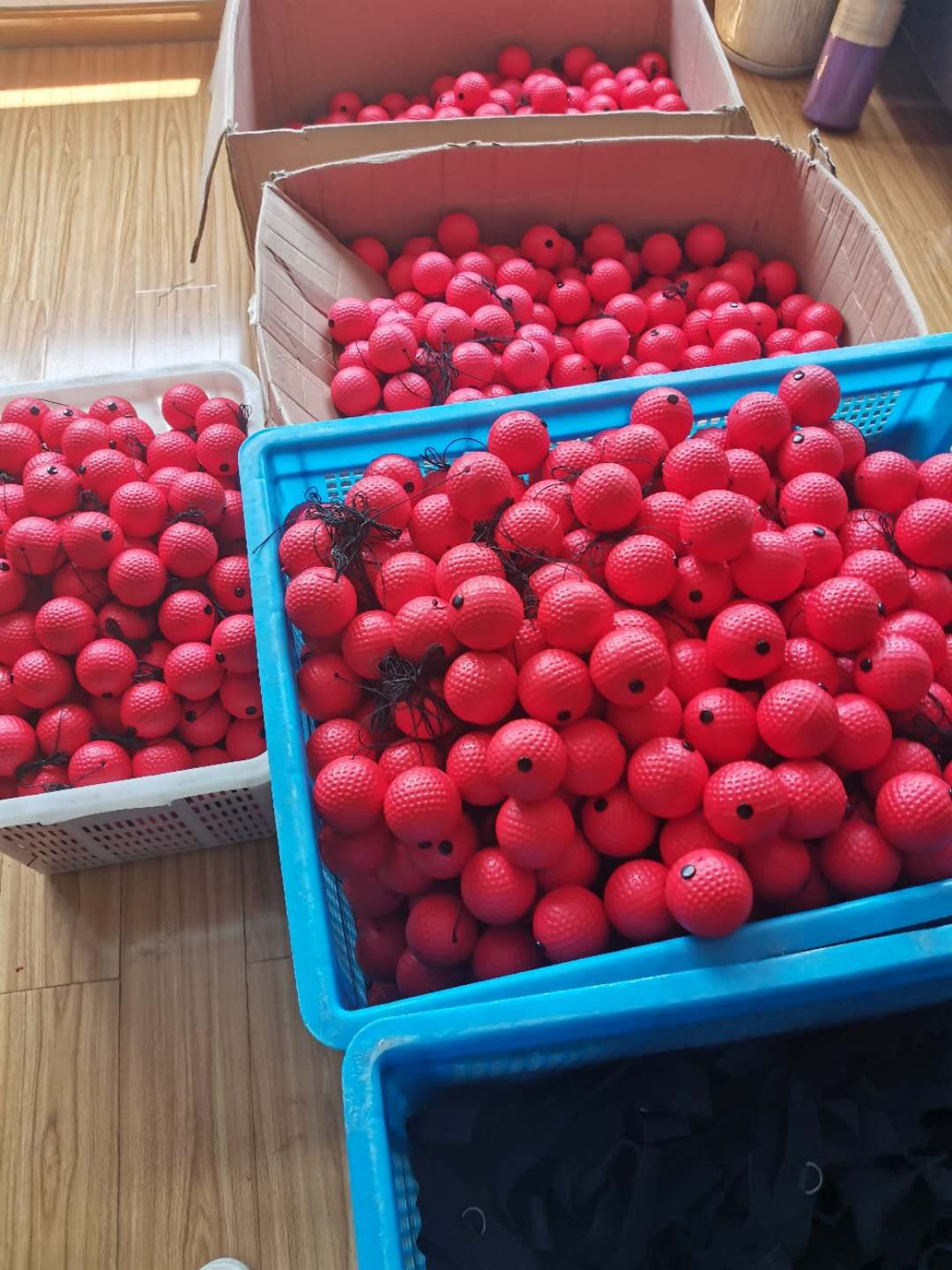 拳击速度球海绵喷漆玩具球详情图6