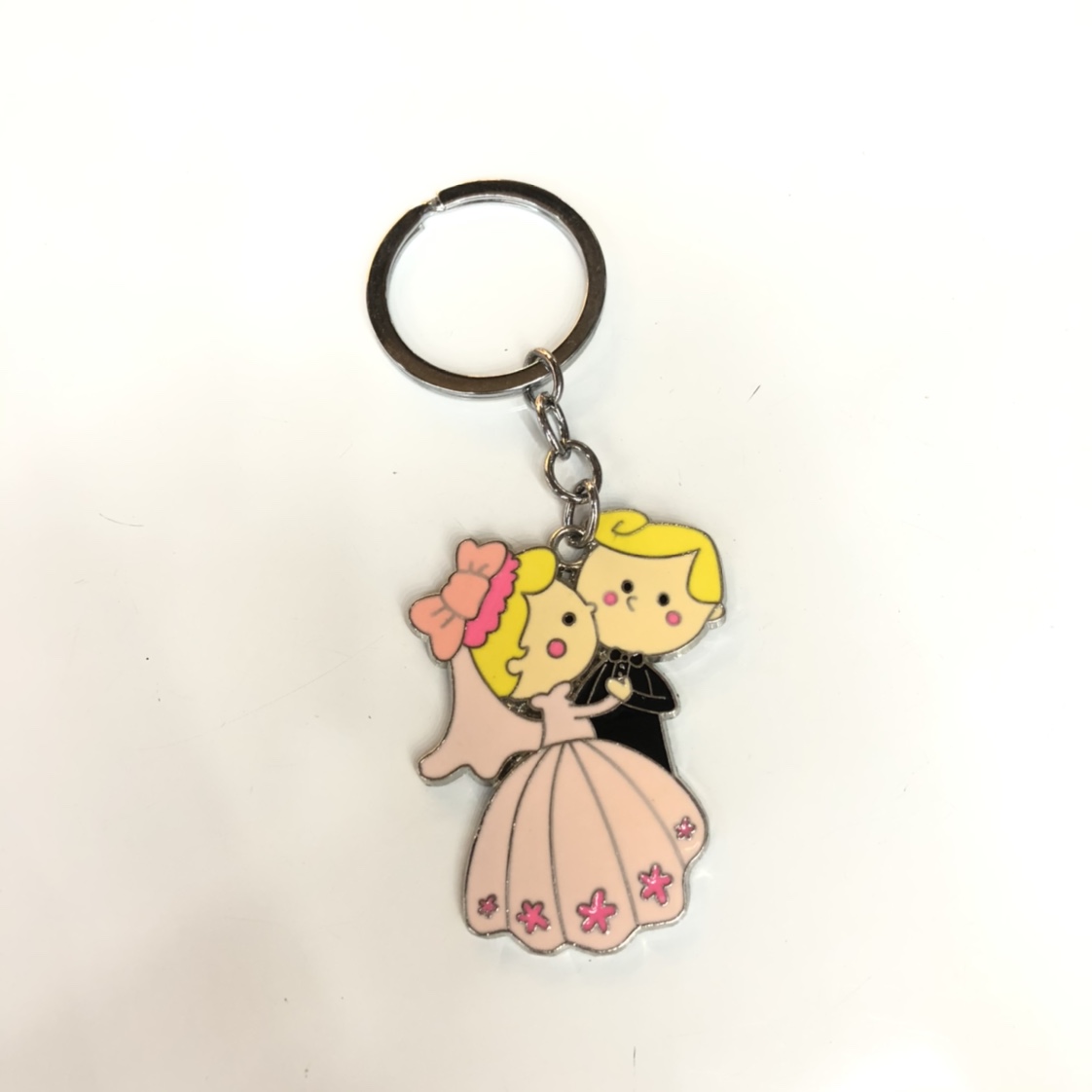 Bride and groom 2 key chains thumbnail