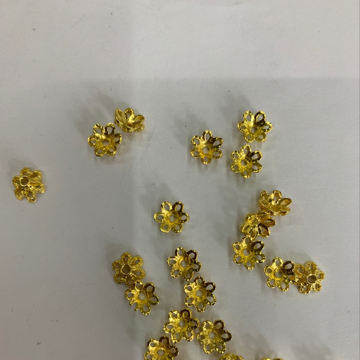 Alloy flower stand metal DIY bracelet accessories