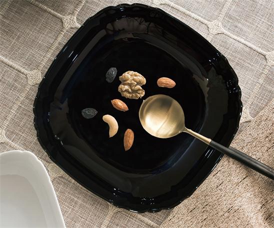 Yiwu quality square opal glass plates and bowls, white jade glass bowls and spare parts Application Scenario