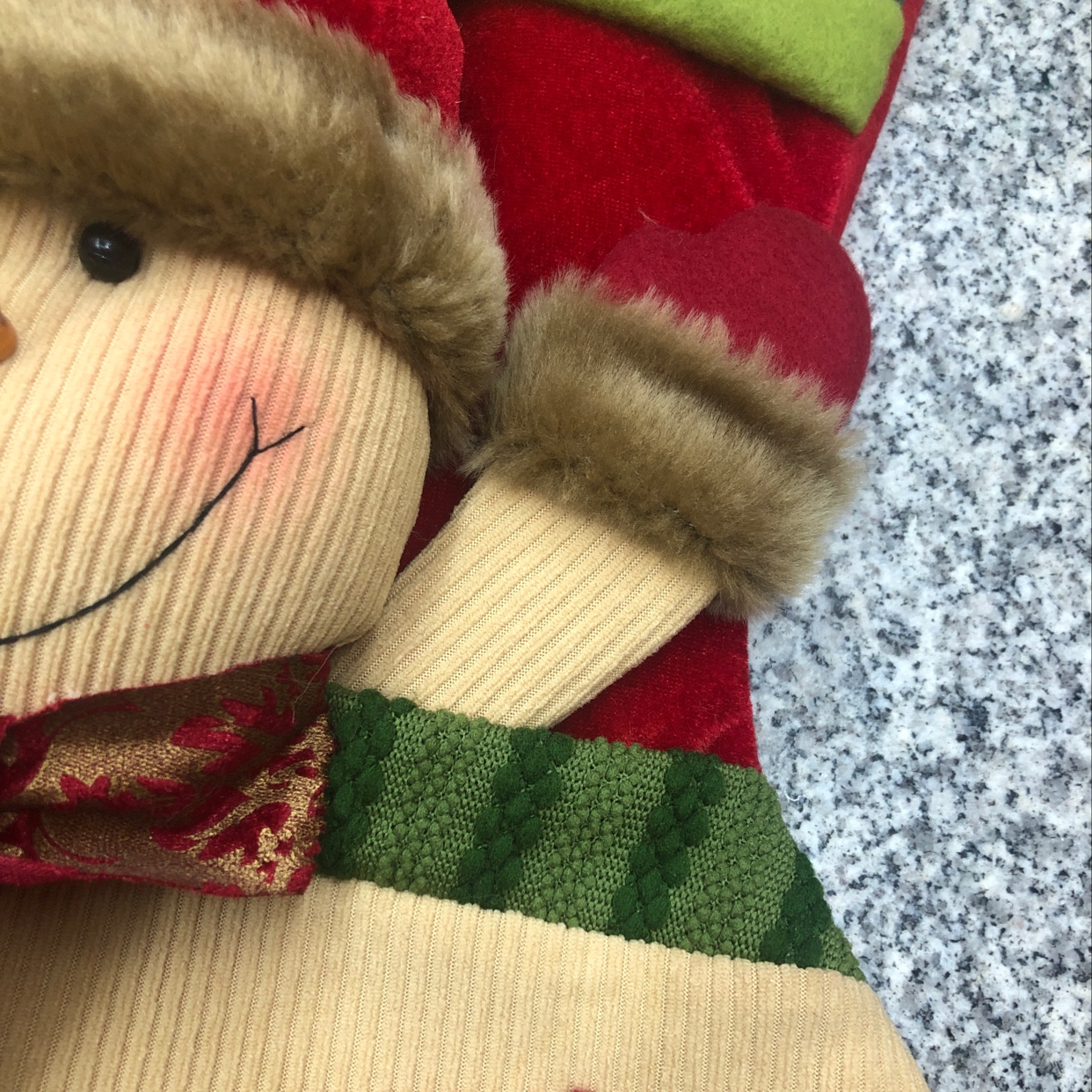 Doll Stockings Christmas Stockings Santa Claus Snowman 11 Specification drawing