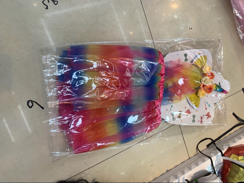 七笫大带纱独角兽二件套装