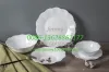 Glass plates, bowls, dishes, white jade, glass porcelain, opal glass tableware - green and environmentally friendly Specification image