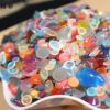 Free shipping mixed package of ring face resin jewelry accessories material package, glossy flat bottom ring face patch phone case diy accessories Application Scenario