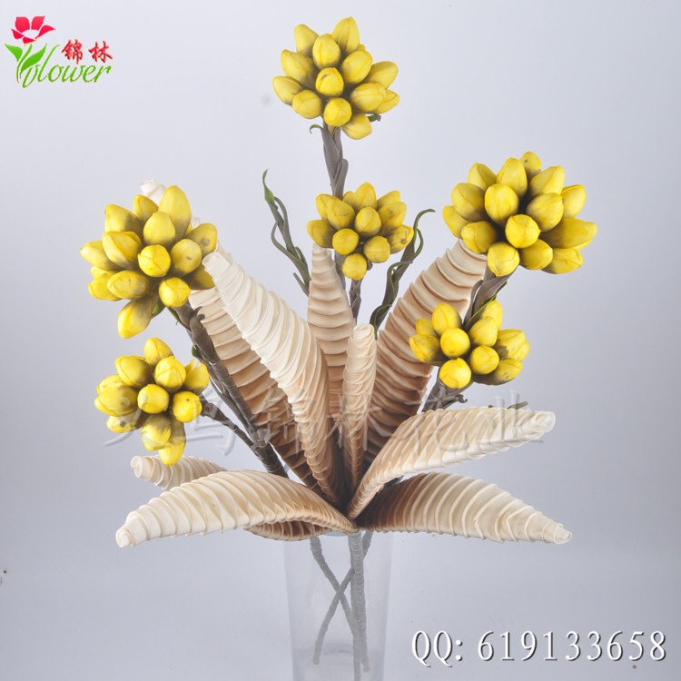 E-simulated flower European-style foam decorative flower Specification image