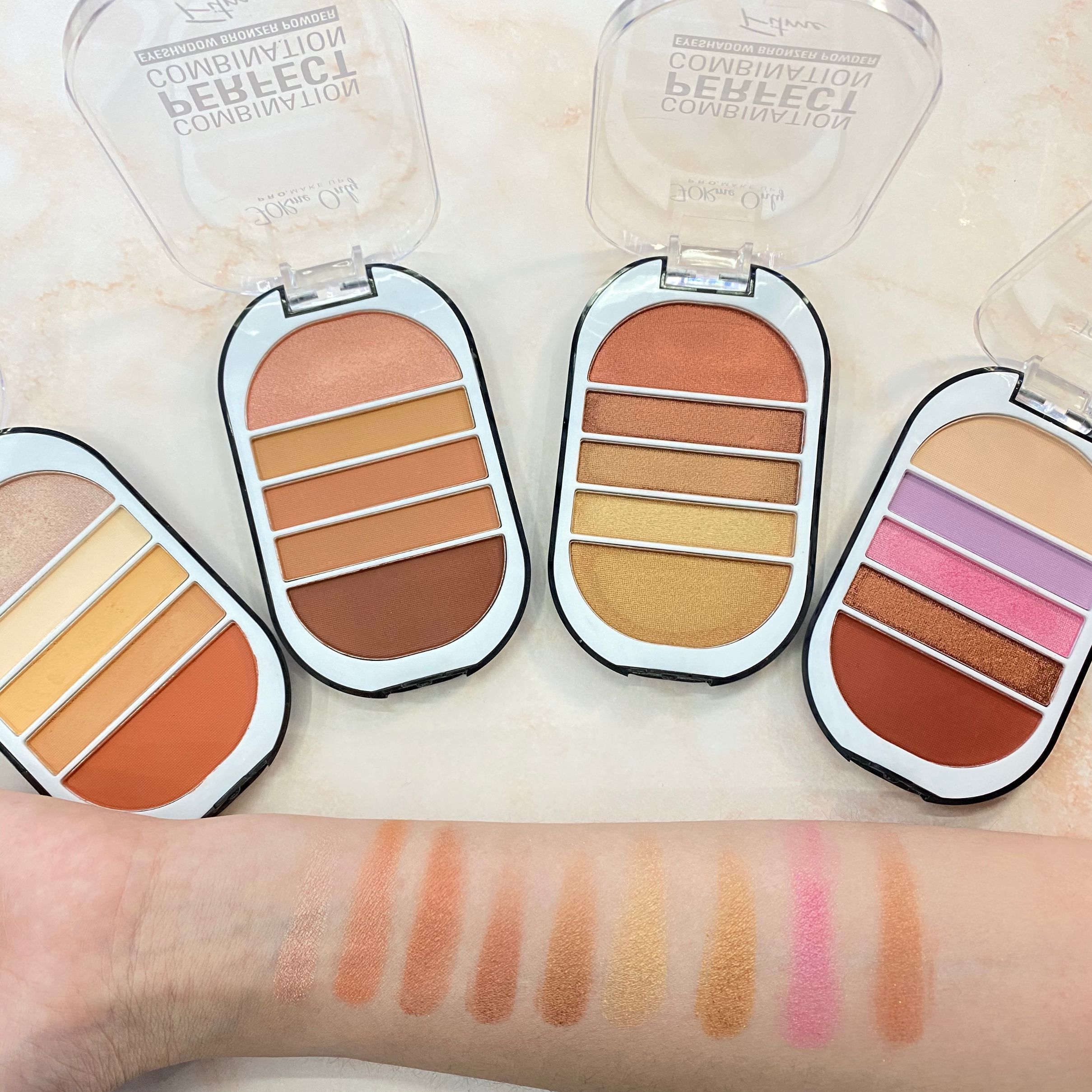 For Me Only Three Color Eyeshadow Two Color Contouring Ce136 Specification drawing