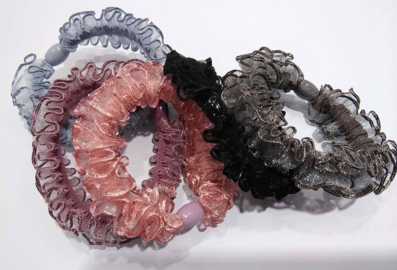 Korean-style fashionable lace with adhesive rubber bands