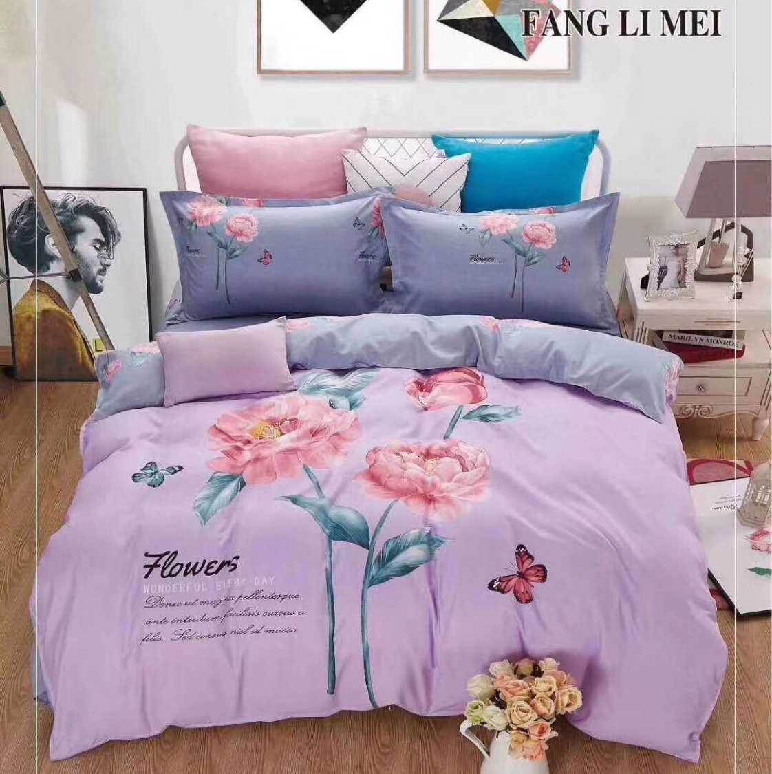 4-piece set of active fabric AB version Specification image
