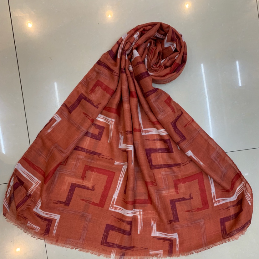 Cotton and linen printed in B6 colors