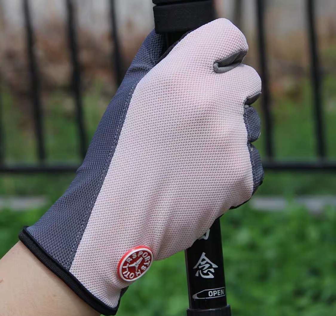 Summer Sun Protection Gloves Thin Outdoor Cycling Men Mountaineering Driver Driving Non-Slip Gloves All Finger Touch Screen Sports Women details Picture