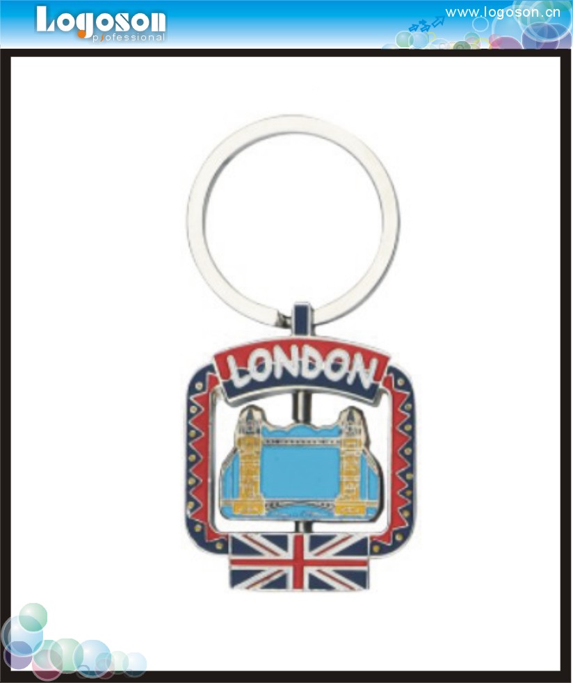 英国款式钥匙扣纪念品伦敦大桥钥匙扣可定做细节图