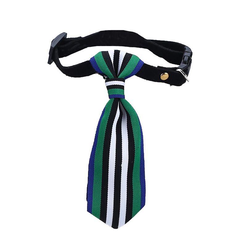 Pet collar manufacturer wholesale Korean version dog collar and tie adjustable universal collar and tie for both cats and dogs Application Scenario