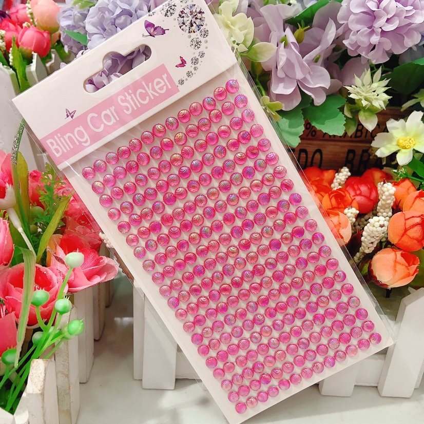 七彩贝壳钻石钻儿童手工制作diy益智钻石贴画绣满钻画贴六一卡通男女孩学生礼物