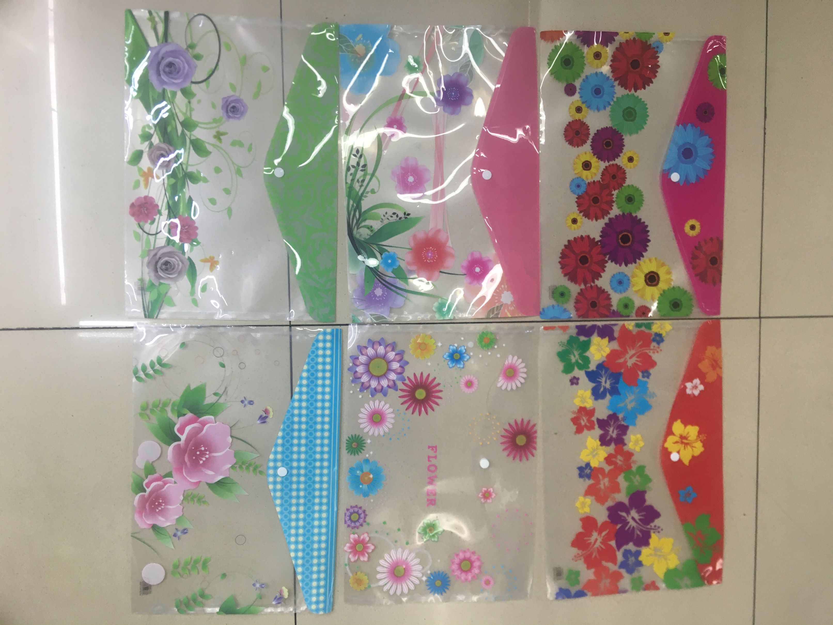 印刷透明文件袋