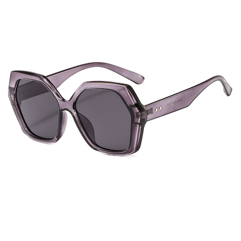 European and American fashion polygon sunglasses cross-border wholesale fashion sunglasses for both men and women thumbnail