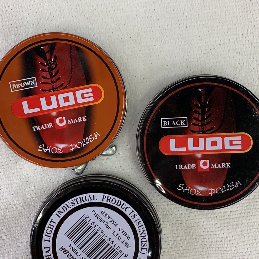Authentic quality LUDE shoe polish details Picture