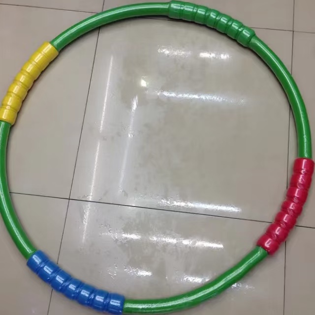厂家直销成人呼啦圈海绵呼啦圈4节葫芦90CM