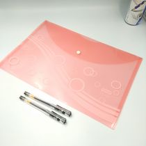 FC push-button office file bag file bag file bag File bag Student button bag waterproof note bag