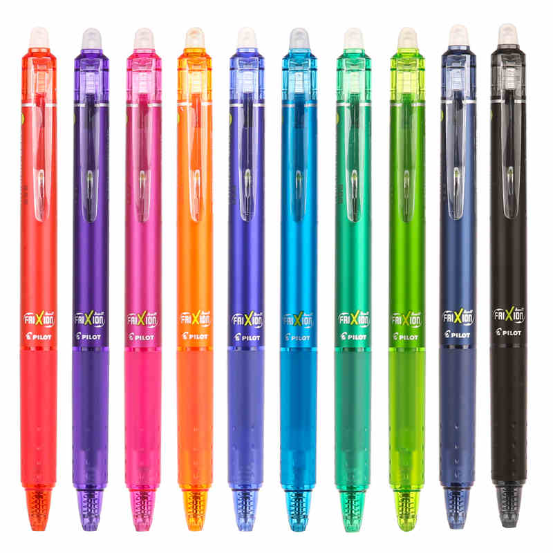 日本百乐 按动彩色可擦水笔中性笔 摩磨擦可擦水笔LFBK-23EF新品新品