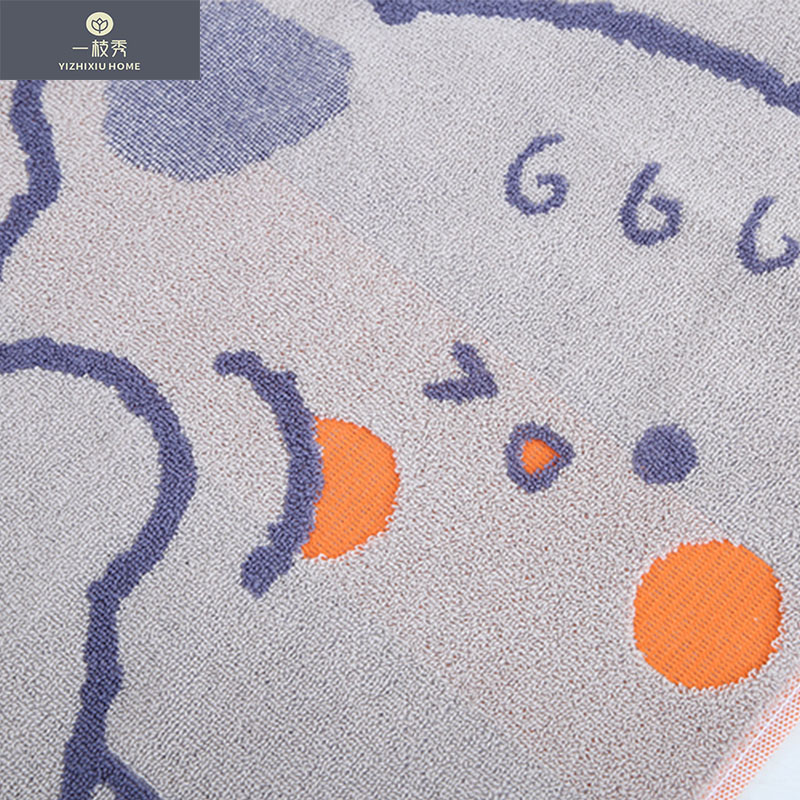 Pure cotton absorbent face towels and cartoon towels factory direct sales 2126 detail image 6