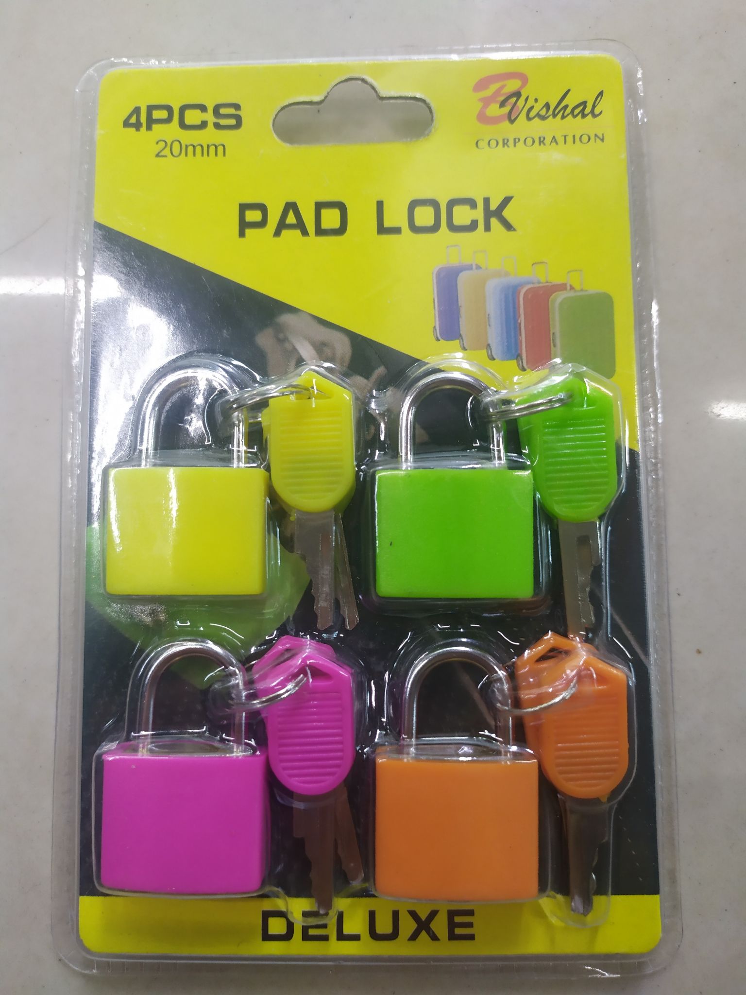 4pcs color plastic case locks thumbnail