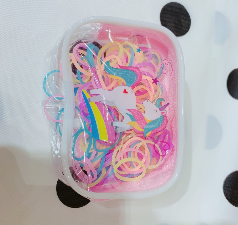 Rubber band headwear for girls and children thumbnail