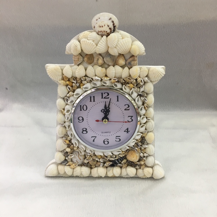 Natural shell clock tower shape