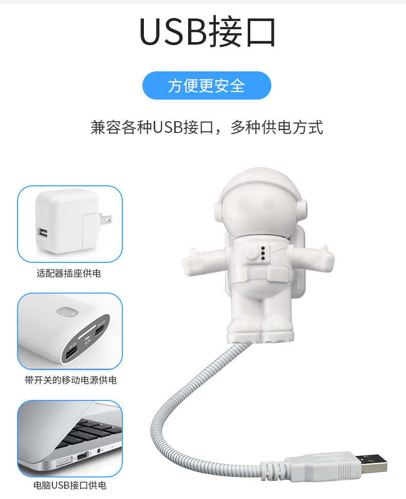 مصابيح "USB" الخاصة بمصابيح "USB" الخاصة برواد الفضاء في الأمازون detail image 4
