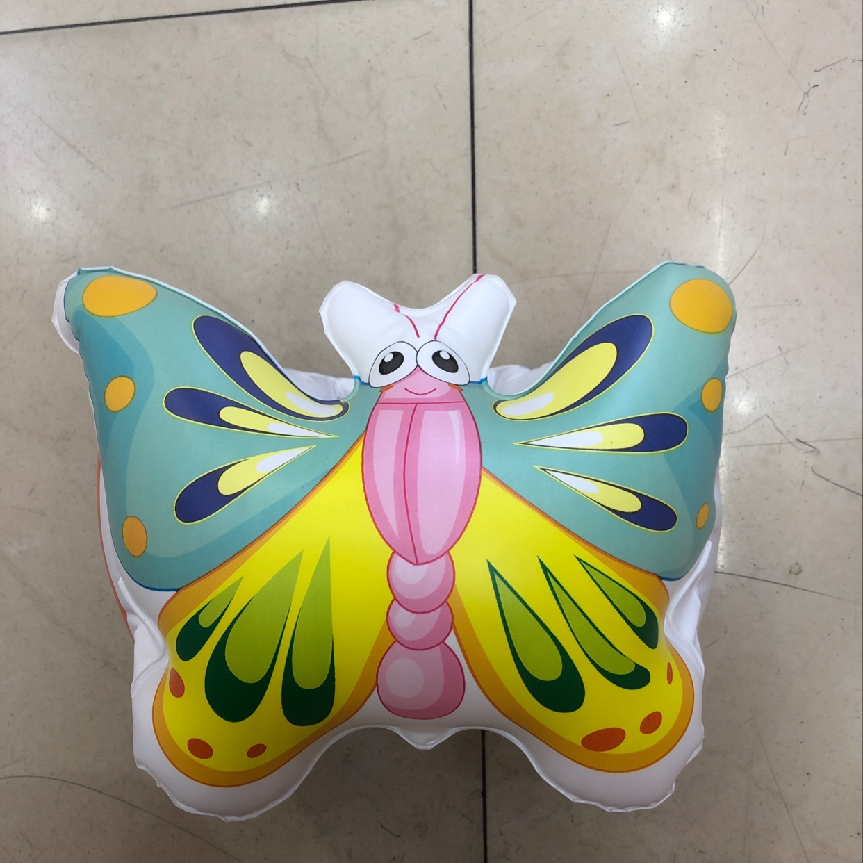 Inflatable Pvc Toy Butterfly Sleeve Float Sleeve Arm Swimming Ring Specification drawing
