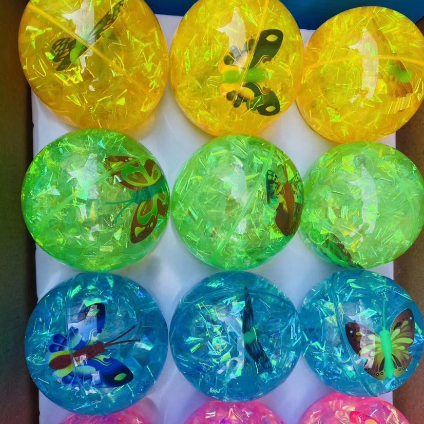 65彩带蝴蝶带灯光