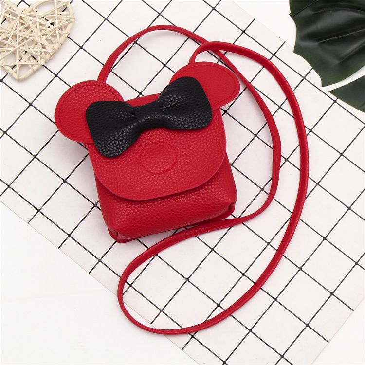 拼多多货源一件代发韩版蝴蝶结儿童配饰单肩斜挎零钱迷你儿童包包