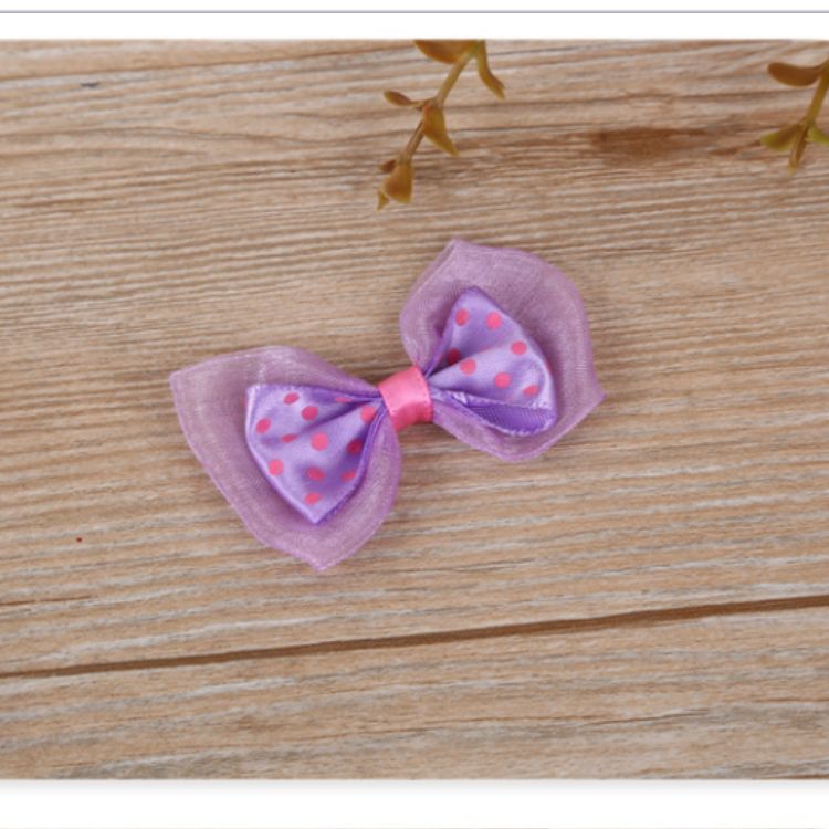 Polyester Satin Ribbon Print Dot Sand Belt Japan And South Korea Fashion Accessories Diy Handmade Fresh Bow Accessories Application Scenario