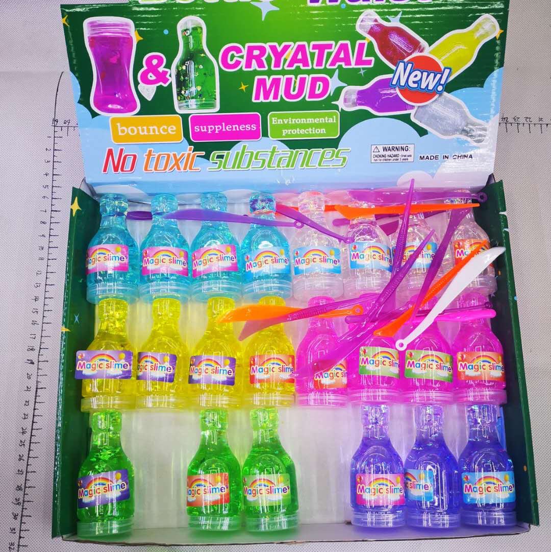 Bottle crystal mud