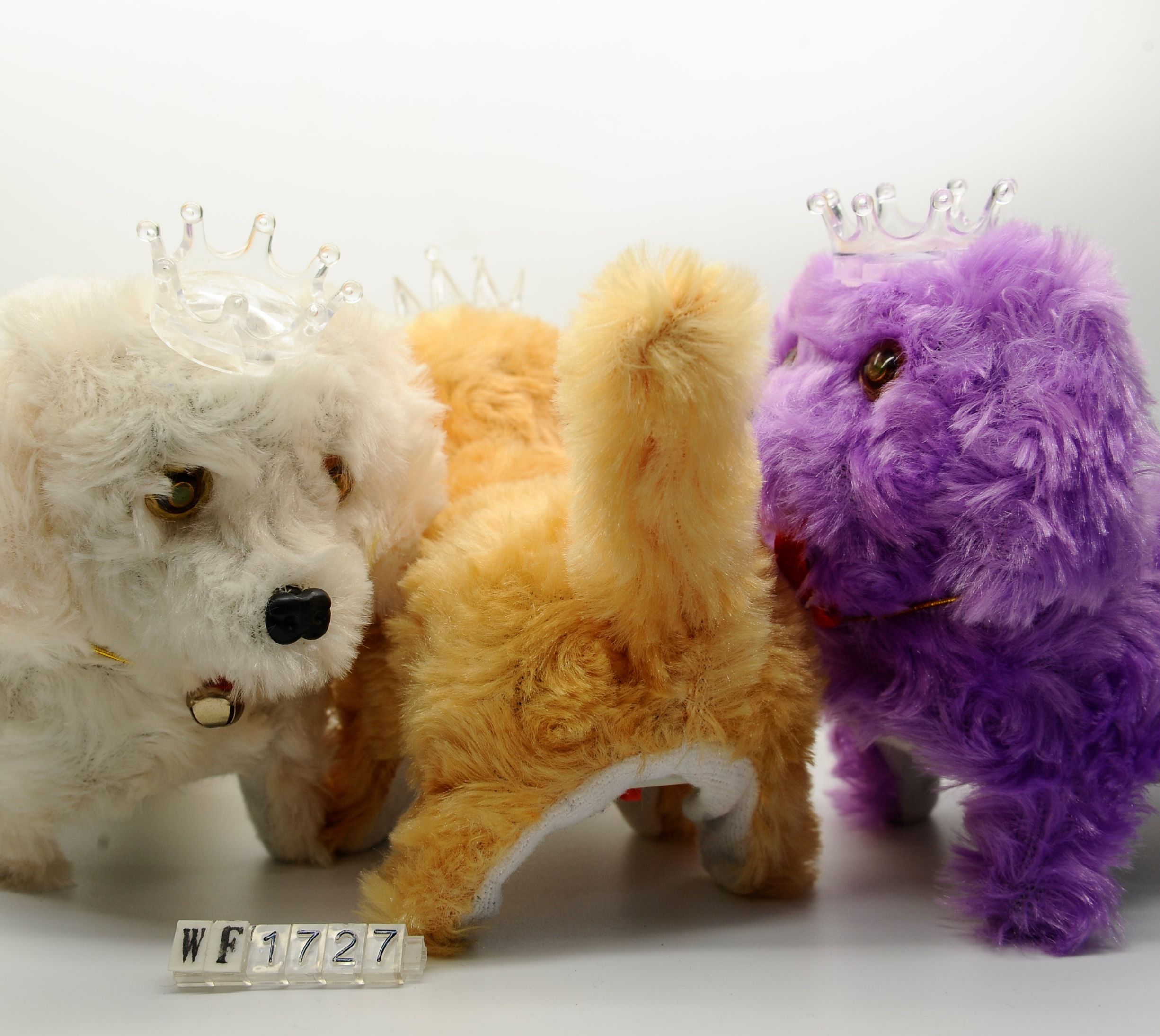 A stuffed toy dog on the floor in 2020 Specification drawing