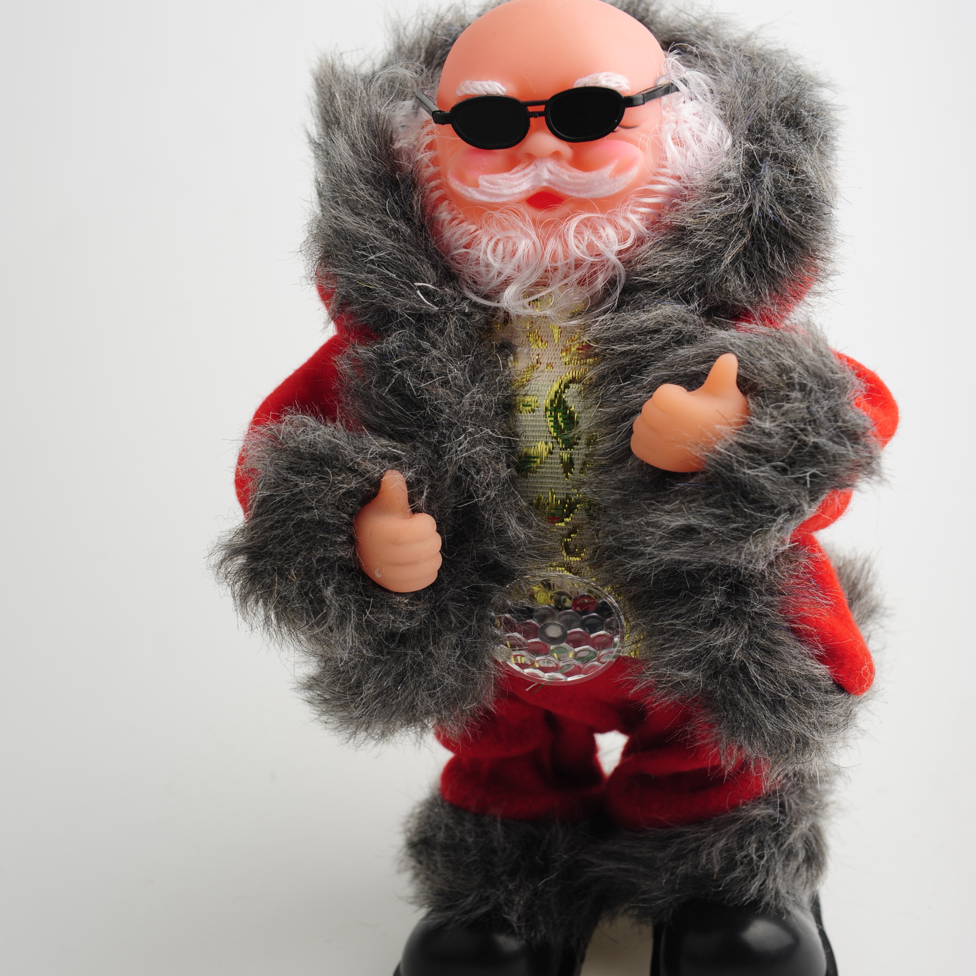 12-inch dancing Santa Claus Christmas gift toy Christmas plush Christmas detail image 4