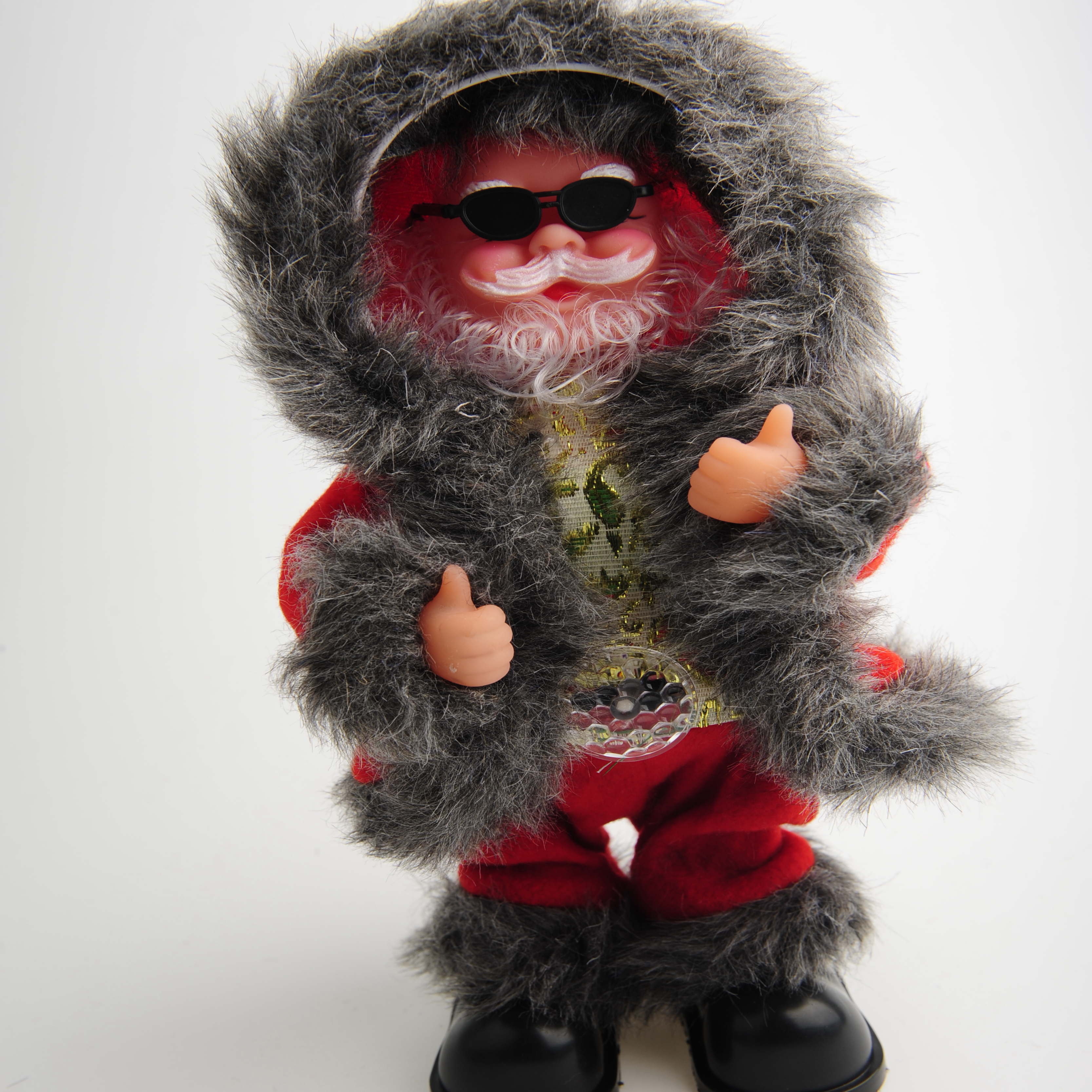 12-inch dancing Santa Claus Christmas gift toy Christmas plush Christmas detail image 1