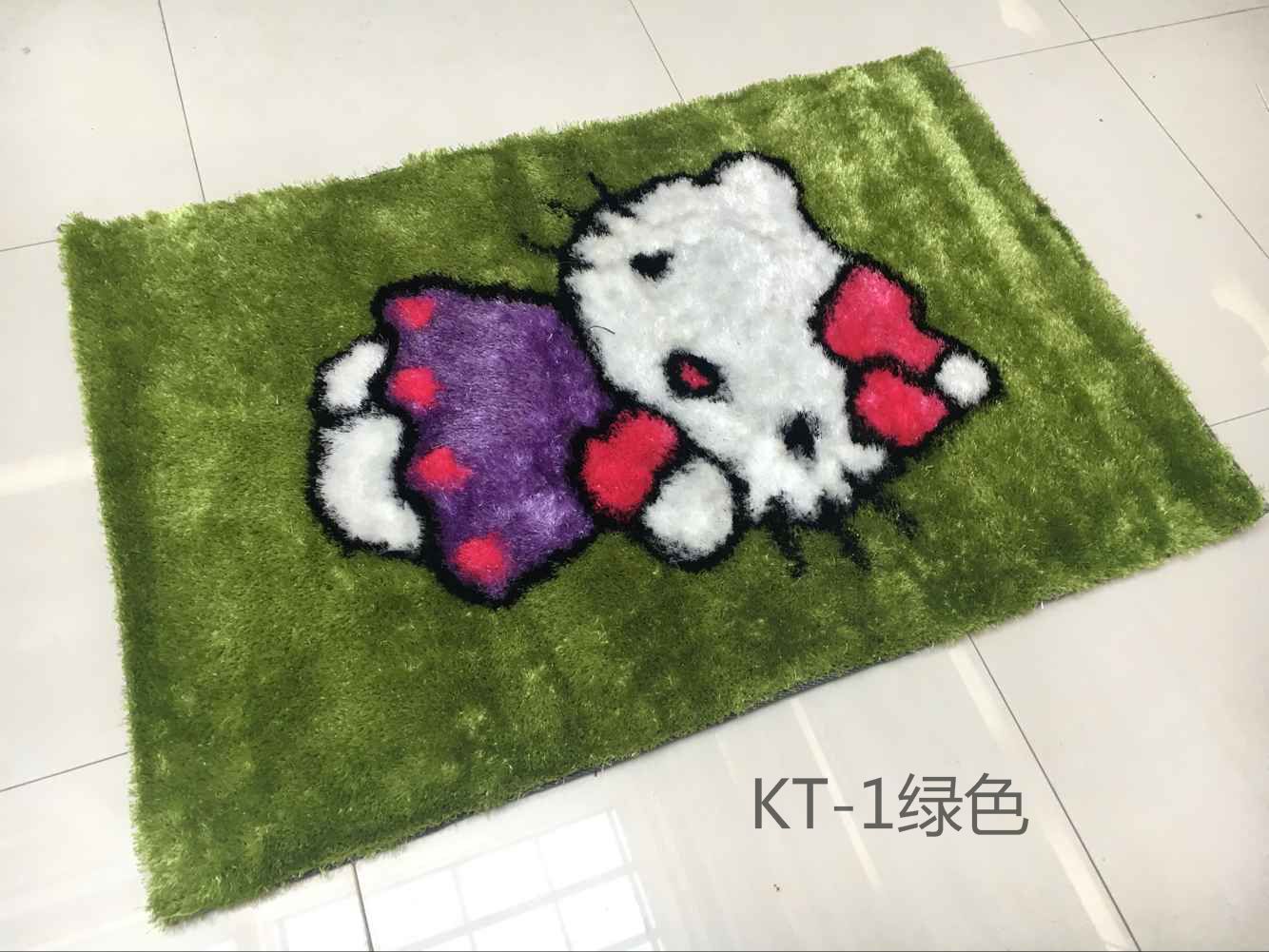 Cute cartoon anime children's room carpet living room boy bedroom bedside girl crawling mat 100*150 details Picture