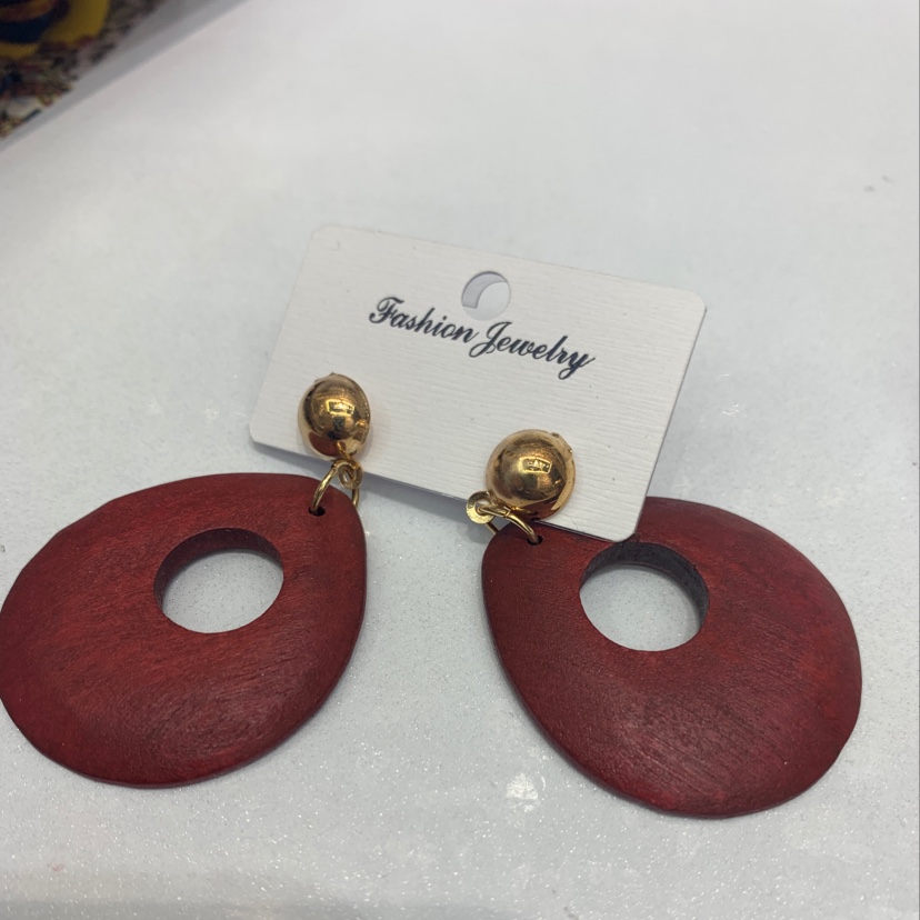 Pendientes de madera