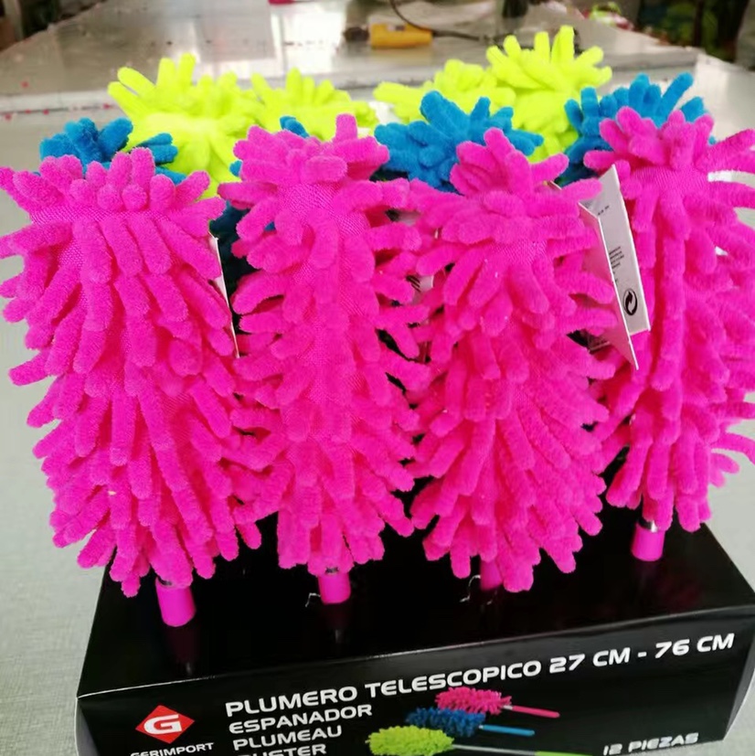 迷你天线伸缩小尘掸汽车灰尘单雪尼尔除尘掸详情图9