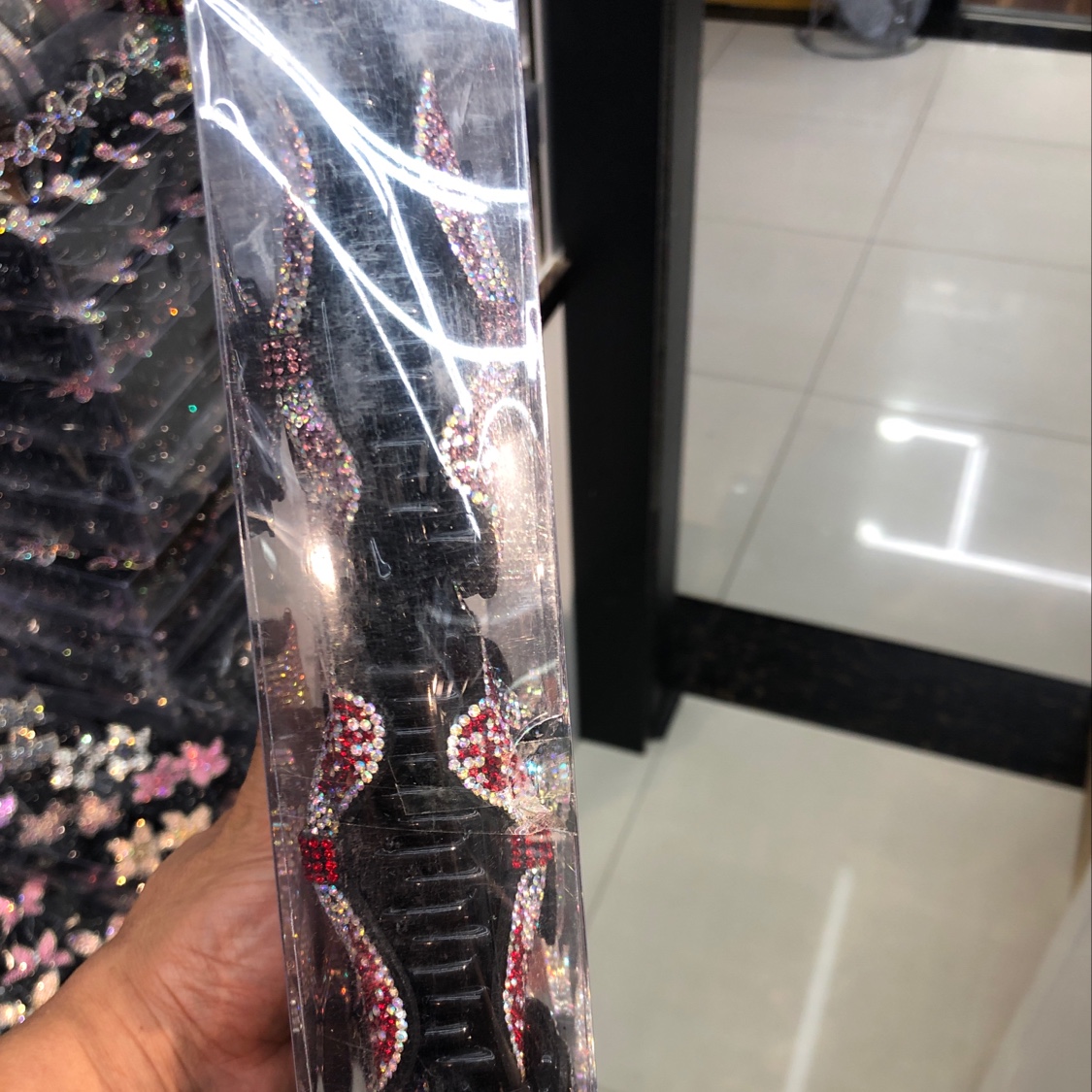 双色爪子细节图