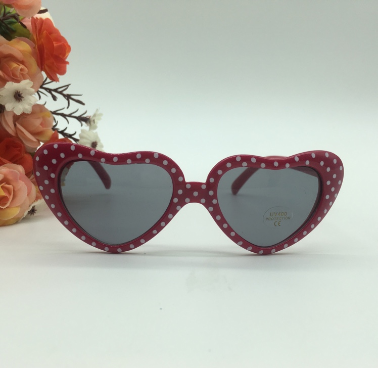 儿童爱心太阳眼镜uv400产品图