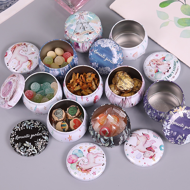 Unicorns Combination series small pot tin tin box candy box chocolate box thumbnail