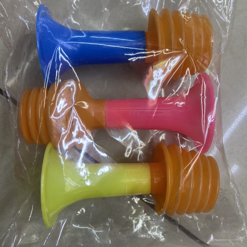 按压喇叭 儿童益智发声玩具塑料小喇叭产品图