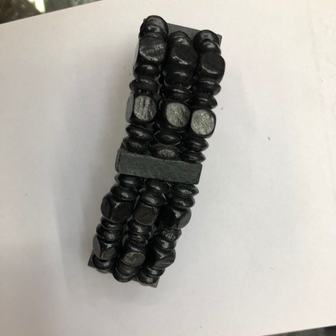 Wooden bead bracelet 25 thumbnail