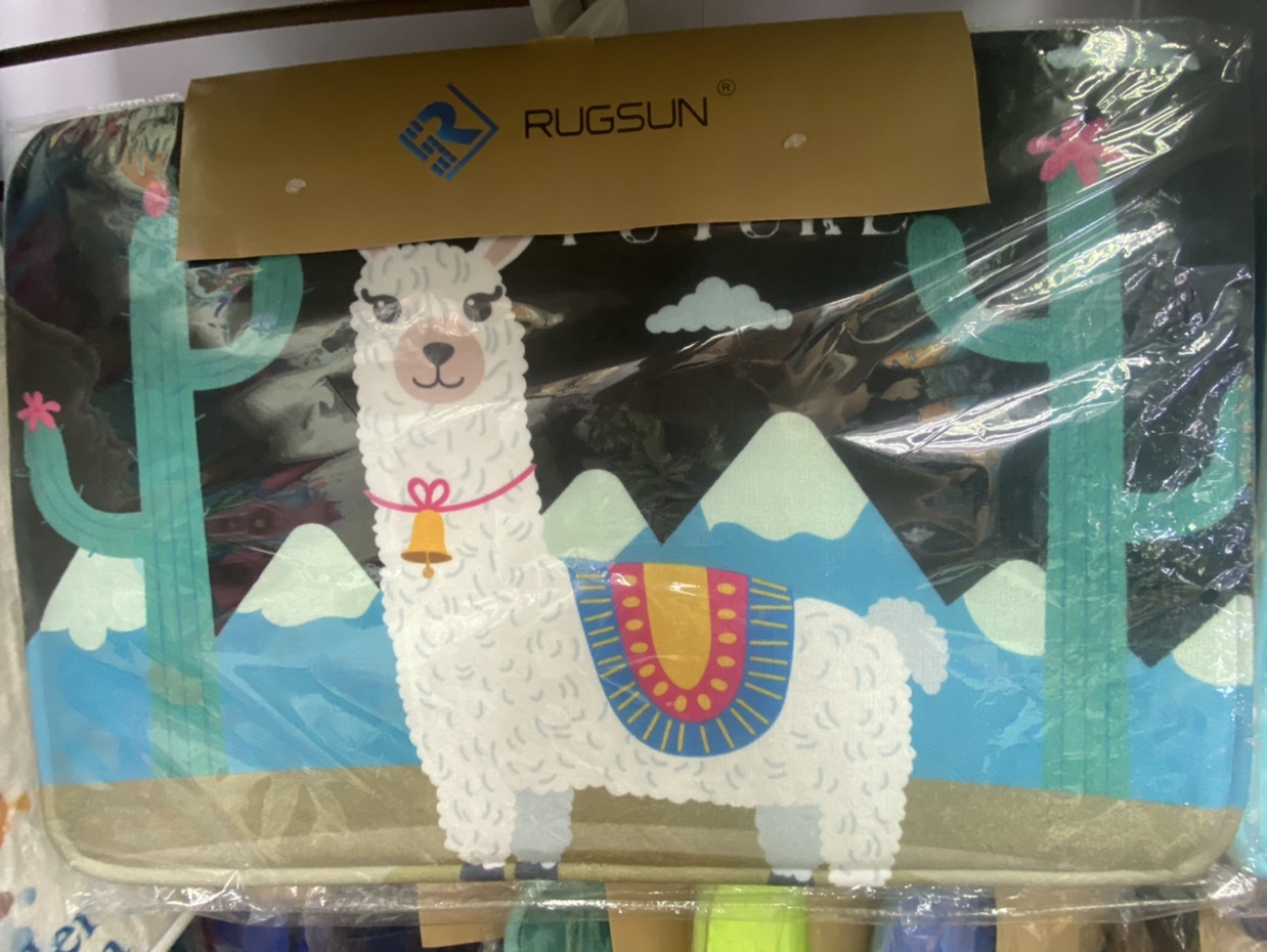 A9.法兰绒防滑吸水地垫