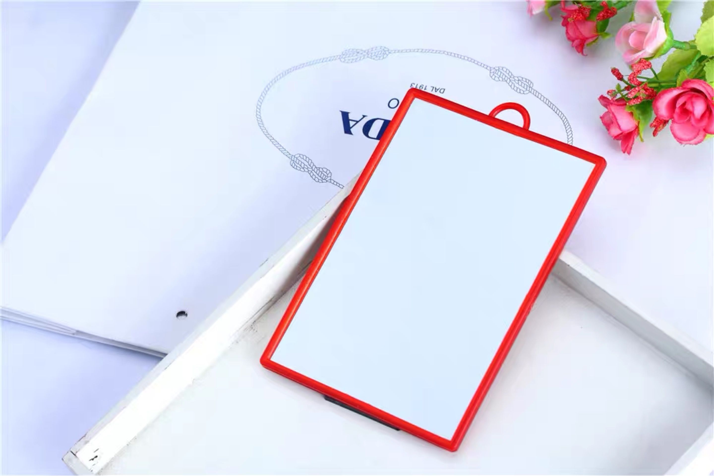 New square mesh mirror 8*10cm single-side mirror multiple dimensions