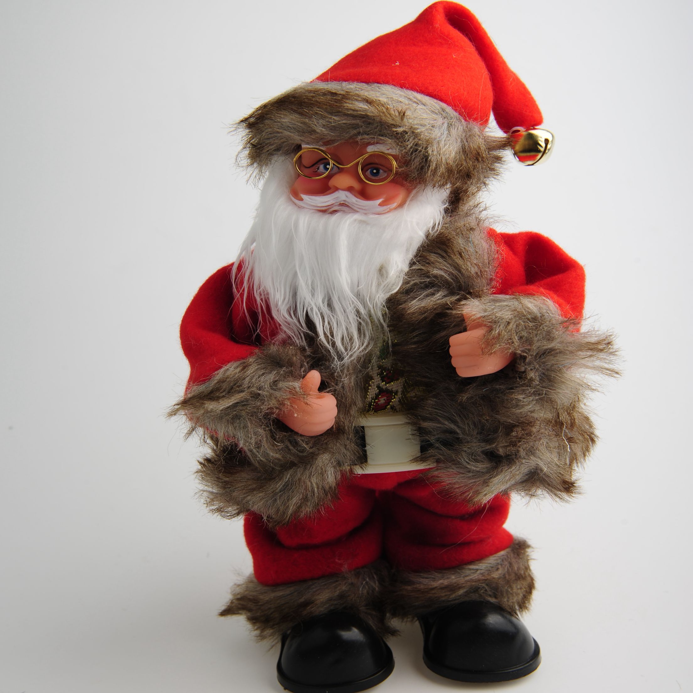Dancing Santa Claus, Christmas gifts, toys, plush Christmas