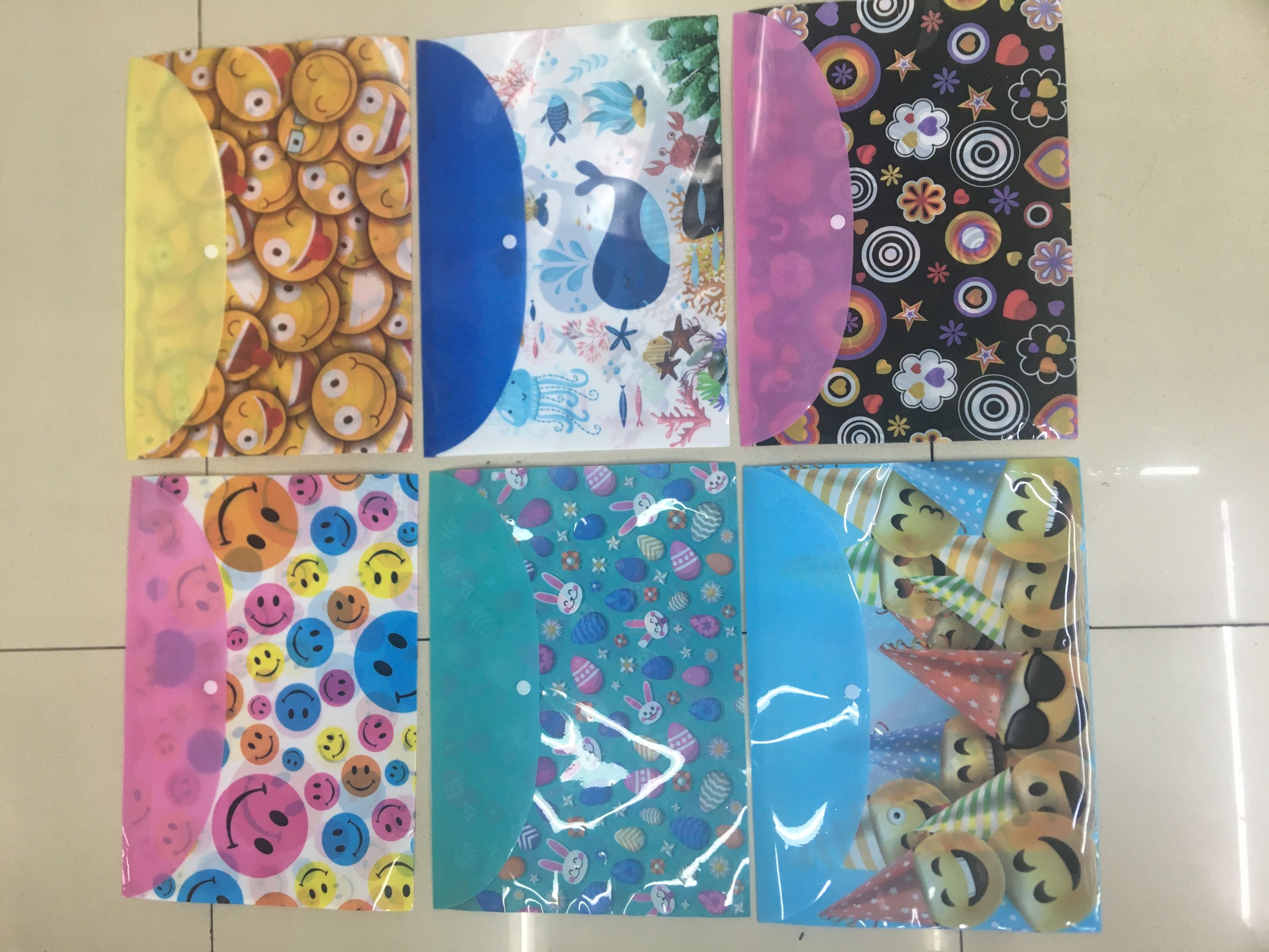 印刷圆盖文件袋